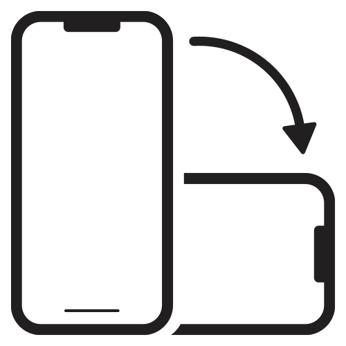 Smartphone-drehen